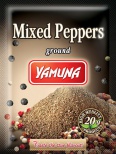 Mixture of ground peppers